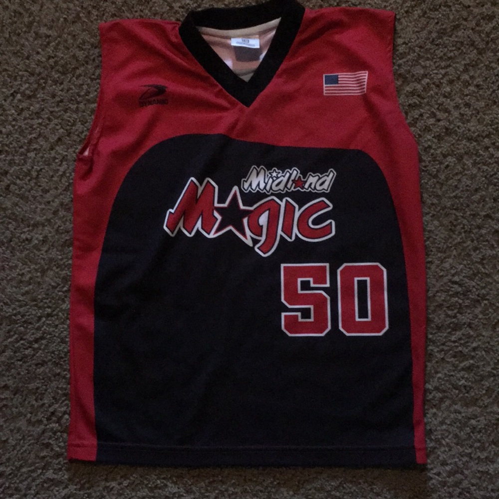 Dynamic Midland Magic Ladies softball jersey #50 Taylor on back Sz S